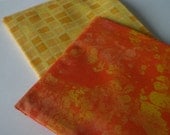 Orange and Yellow Sunshine Mix Fat Quarter Scrap Pack