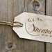 Mr & Mrs - Save the Date - Personalized Wooden Stamp - Weddings