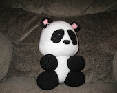 PDF Crochet Pattern Huggable Panda  Digital Download
