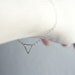 dainty triangle silver bracelet - minimalist jewelry