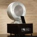 ipod iphone charging station with speakers from vintage ham radio speaker