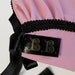 Pink and Black Gothic and Lolita Bonnet Made to Order - As Seen Worn by Mary Nine
