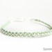 Mint Leather Beaded Bracelet by SammSkye
