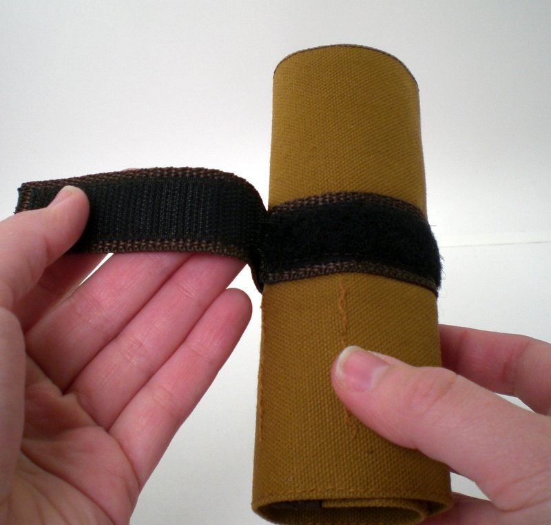 Bike Tool Roll-- ready to fill-- Saddle Brown
