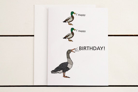 Happy Happy Birthday Goose