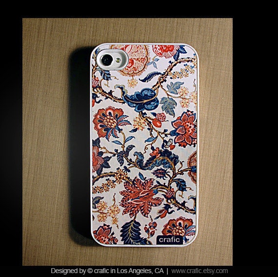 iPhone 4 case iPhone 4s case - Flower Texture iPhone Case