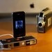 iPhone charger / dock from vintage camera - MINOLTA POCKET