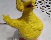 Sesame Street Lamp, Big Bird, Vintage 1979, Muppets - BlessedBeyondBeelief