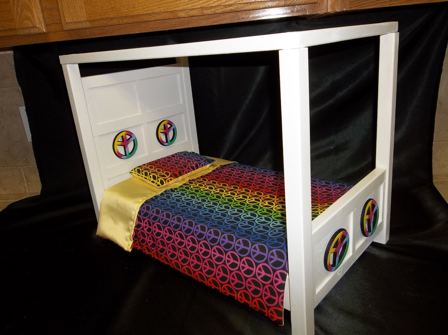 Doll Bed for American Girl Doll and All 18" Dolls