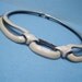 Silver and ivory choker, necklace, earrings set
