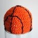 Sports Hats, Baseball, Basketball, Football, Crochet Sports Hats, Crochet Baby Hat, Baby Hat, photo prop