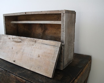 small wood storage cabinet