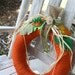 Pumpkin Yarn Wreath/Fall Yarn Wreath