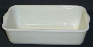 Anchor Hocking Fire King Ivory 9 1/4 X 5 1/4 Inch RECTANGULAR BAKER