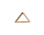 Triangle Pinky Ring Brass