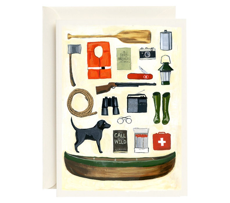 Father's Day Camping Trip Card