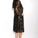 REDUCED was 2100, now 1300 rare vintage 1970's Chanel haute couture metallic shirt dress collector's item