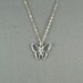 Pretty Butterfly Necklace, 925 Sterling Silver, Simple, Delicate, Beautiful Jewelry