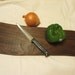 Cutting Board. Rustic Wooden. Black Walnut