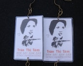 The Revolution Will Not Be Televised earrings