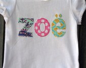 Custom Personalized Appliqued Shirt for Girls