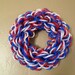 SALE  15" Patriotic Mesh Wreath