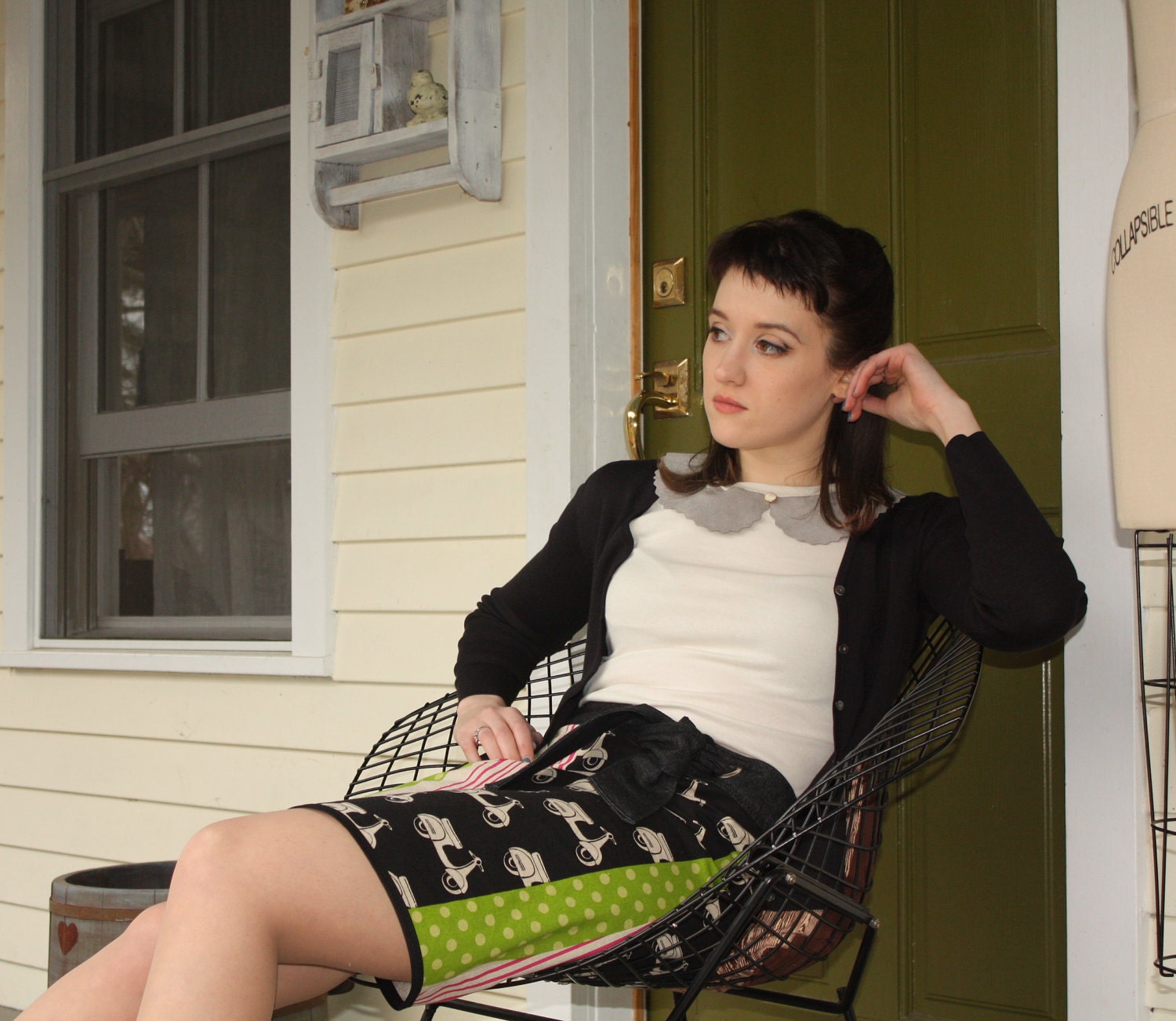 Fashion Vespa Modern Wrap Skirt