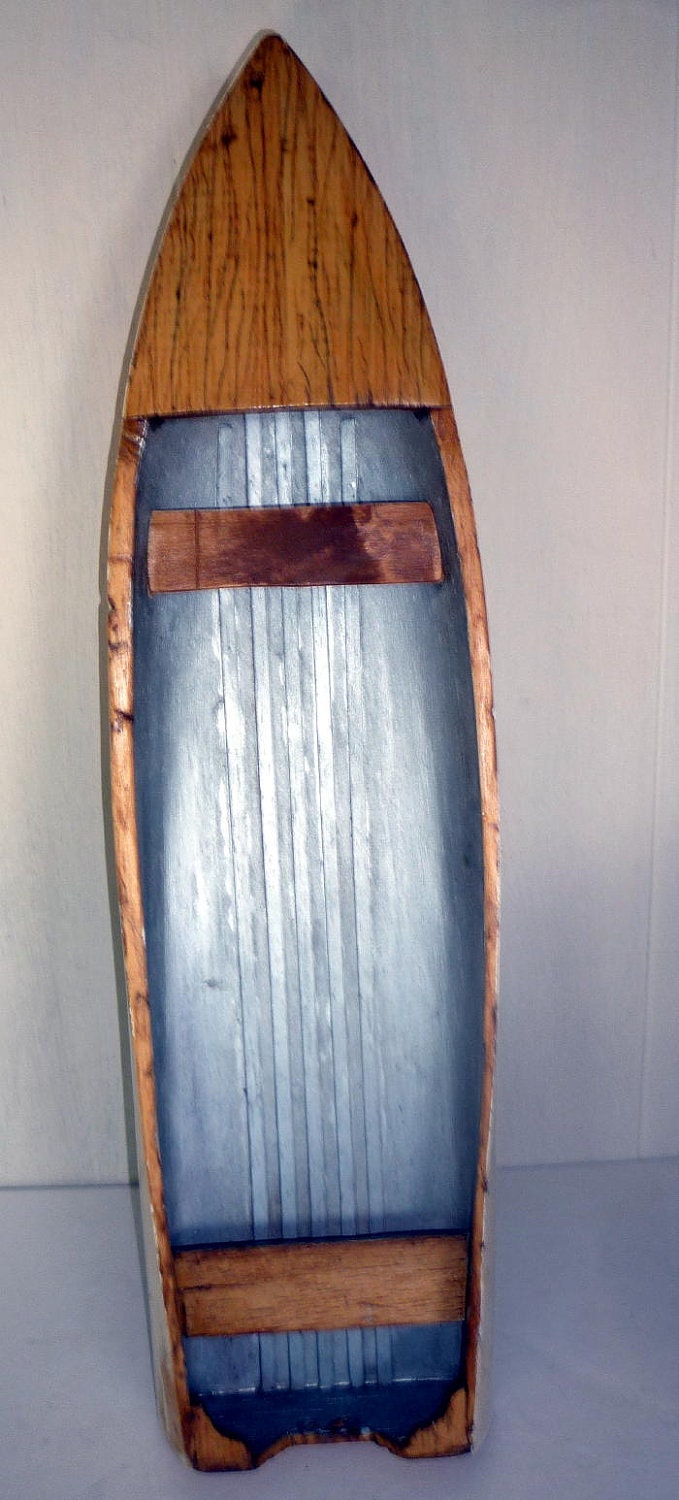 Wooden Boat - suitable for outboard motor