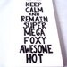 Keep Calm and Remain supermegafoxyawesomehot Canvas Painting