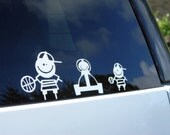 Car Decal - Personalize Vehicle - People and/or Animals - Sports