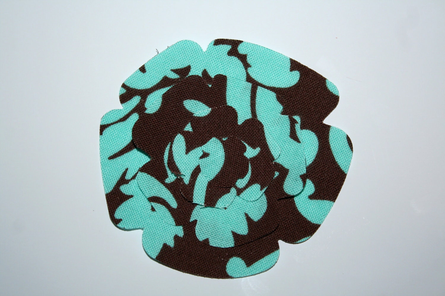 Fabric Applique - Flower - Birthday - Personalized - DIY - Iron on - No Sew