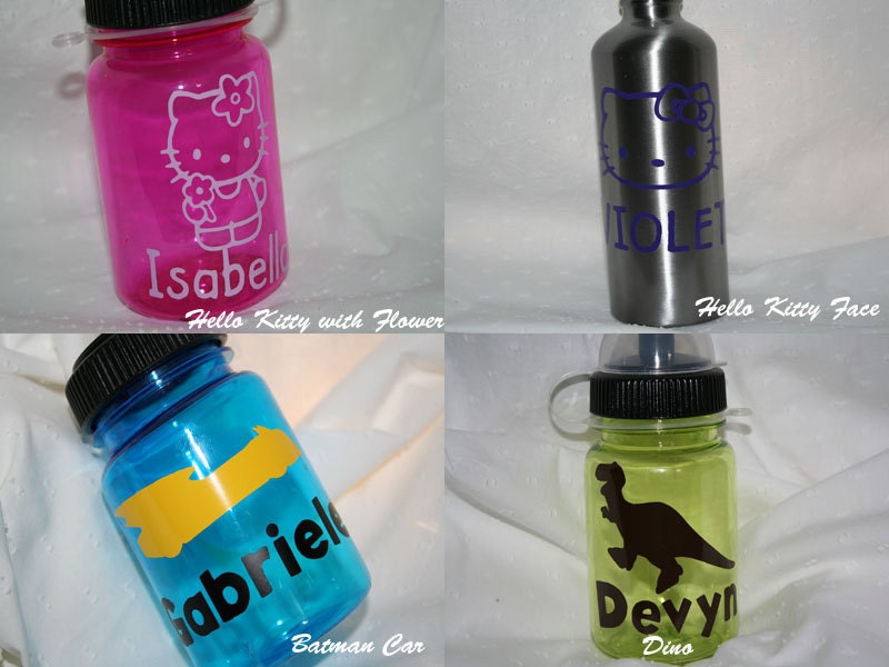 Sassy Vinyl Applique - Decal for Cups  - DIY - You Pick The Color - Personalized Cup