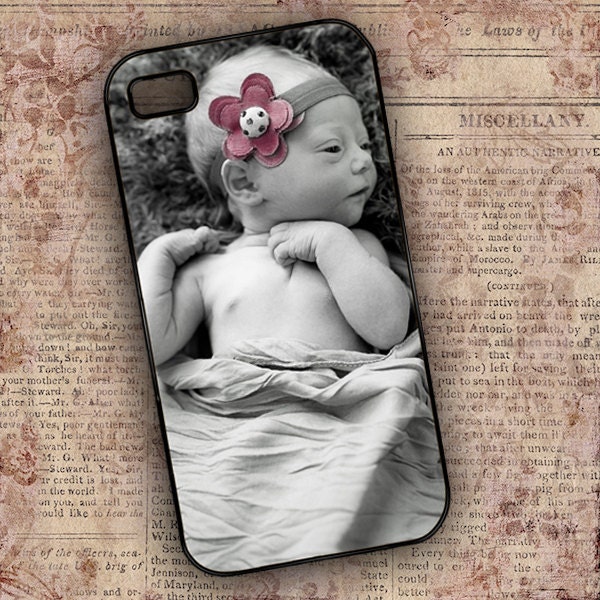 Personalized Baby, Custom Mother's Day gift , Photo Iphone 5 case, iPhone 4s cover, iPhone 5 case - Personalized kids