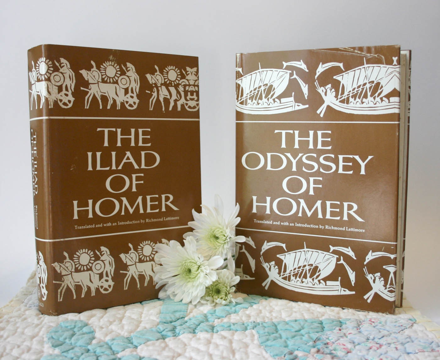 The Odyssey of Homer - The Iliad of Homer 1977 translated by Richmond Lattimore
