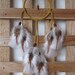 CLEARANCE ITEM - Tan Dream Catcher with Turkey Flats