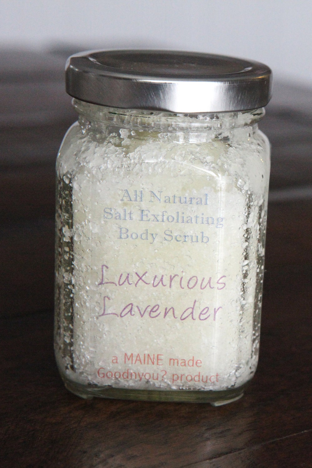 Goodnyou's All Natural Salt Scrub 7 oz jar