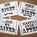 Photo Booth Prop Sign-my ORIGINAL Mr Right & Mrs ALWAYS Right -Happily Ever After-Double Sided-Wedding- On WHITE Paper - Set of 2