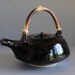 Handmade Clay Teapot Temmoku