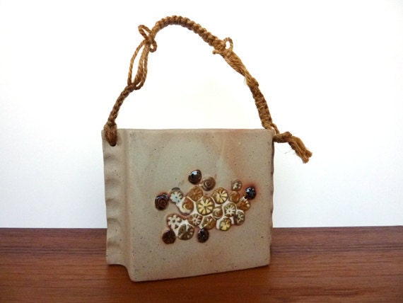 Earthy Takahashi Hanging Wall Planter