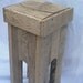 Rustic Shabby Chic Plant Stand as seen in Gracious Homes Magazine