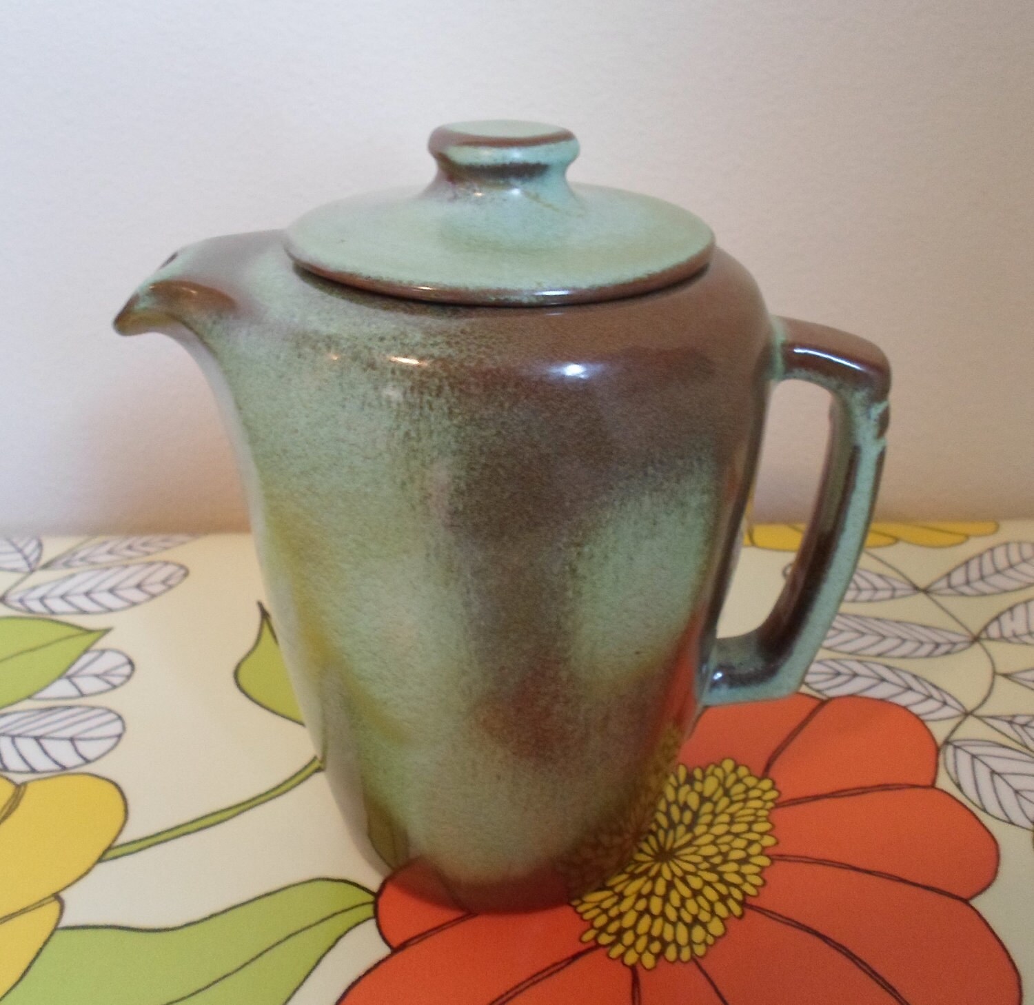 Vintage St. Frankoma Pottery small teapot by alsredesignvintage
