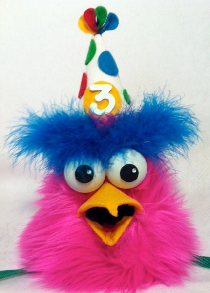 Chirpie FurGiggle Puppet Birthday Hat Il_570xn