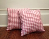 houndstooth throw pillows