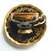 vintage coffee mocha cup and saucer, demitasse, Germany Weimar porcelain, cobalt blue, gold, home decor, weddings decor, housewares