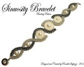 Bead Pattern Bracelet Sinuosity - Pdf file Only for personal use