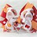 Boutique Elmo Inspired Hairbow
