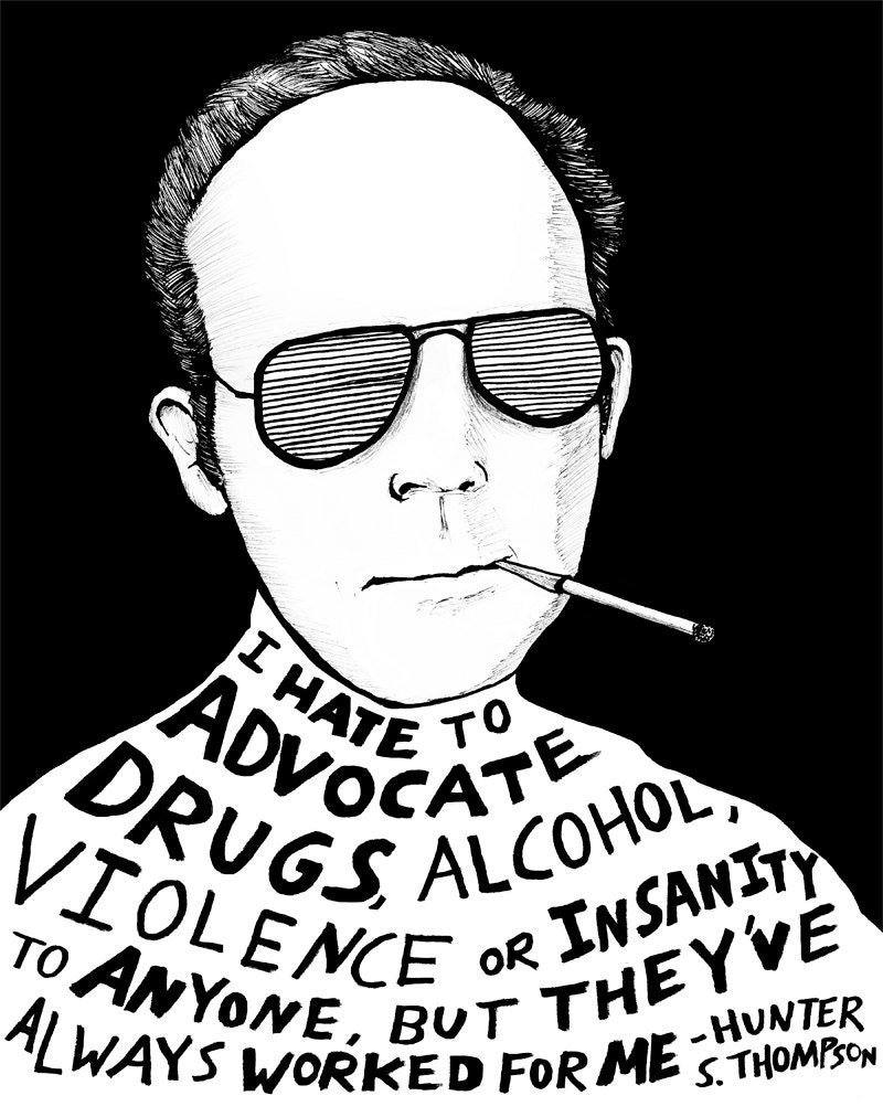 Hunter S. Thompson (Authors Series) by Ryan Sheffield