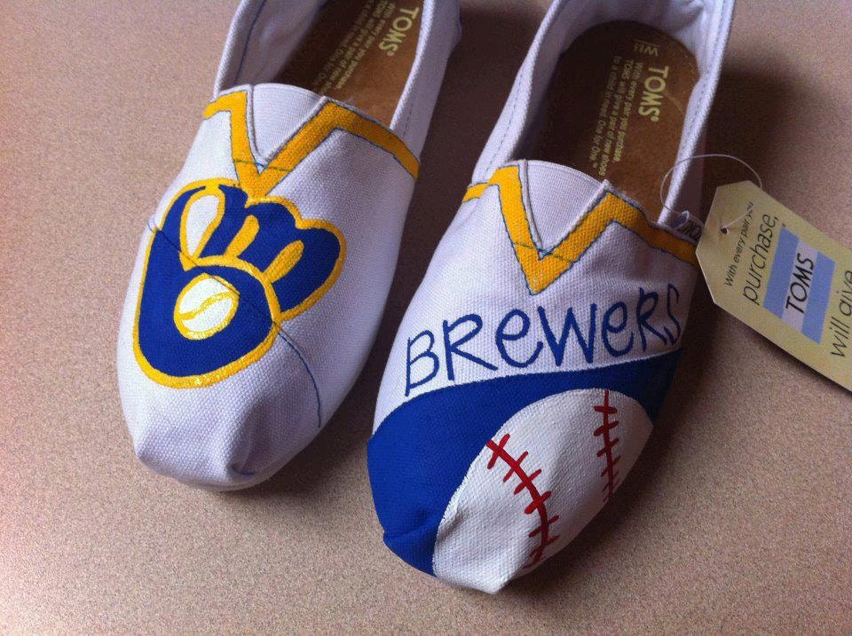 Milwaukee Brewers TOMS