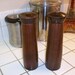 Sale was 10.00 Tres Spade Mid Century Wooden Salt and Pepper Mill