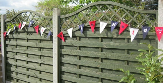 Wedding  Felt Bunting - To Have & To Hold